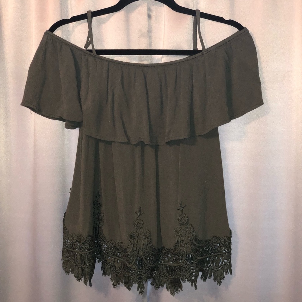 Flowy off the shoulder blouse